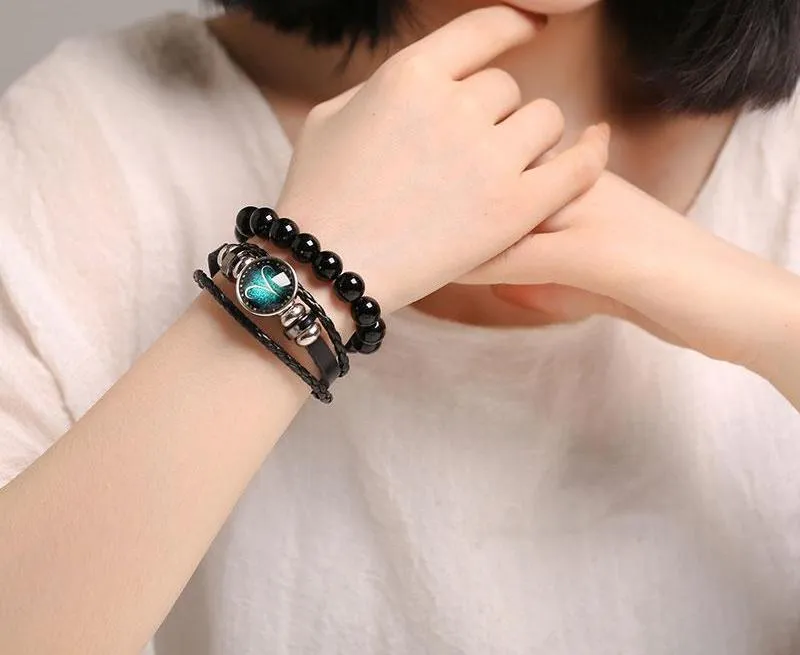 12 Constellation Luminous Bracelet