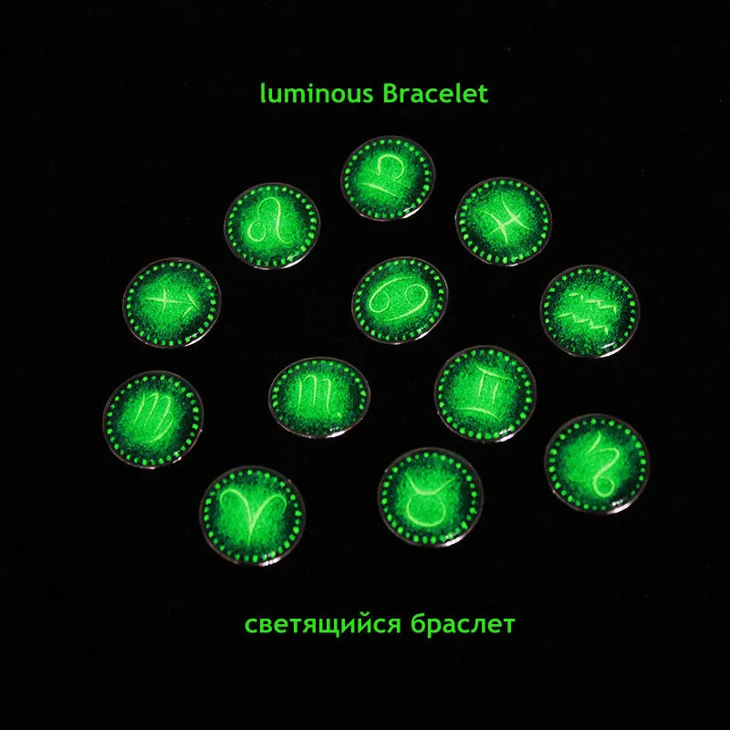 12 Constellation Luminous Bracelet
