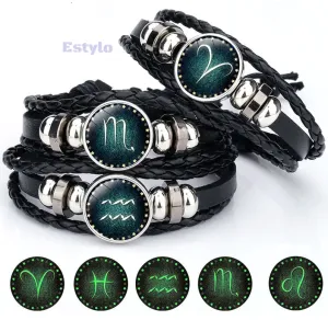 12 Constellation Luminous Bracelet