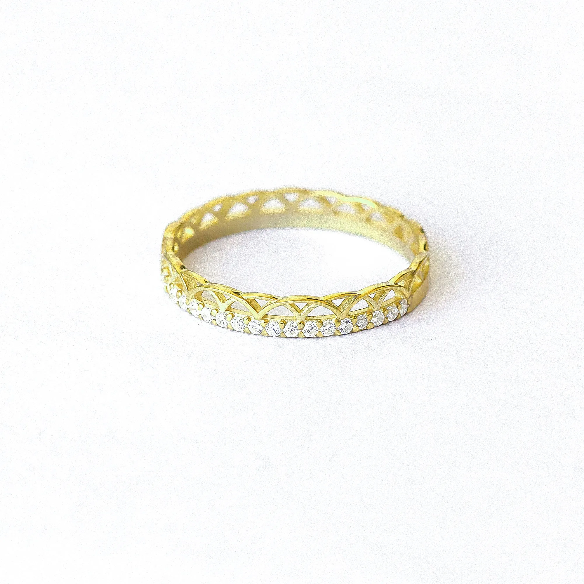 14k Solid Gold Celtic Wedding Ring