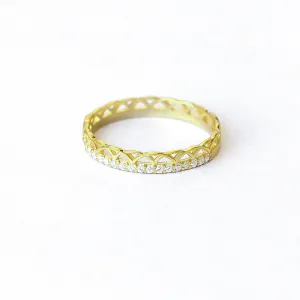 14k Solid Gold Celtic Wedding Ring