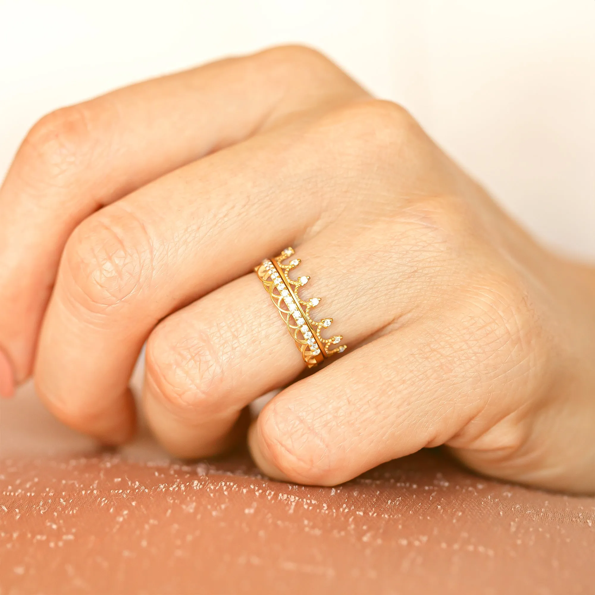 14k Solid Gold Celtic Wedding Ring