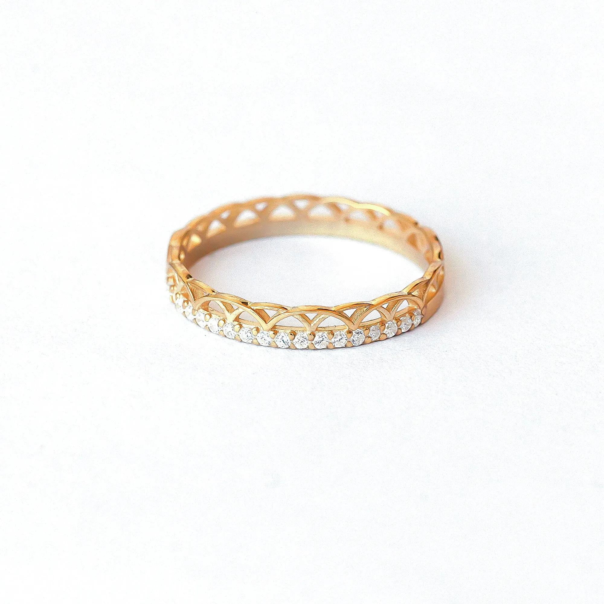 14k Solid Gold Celtic Wedding Ring