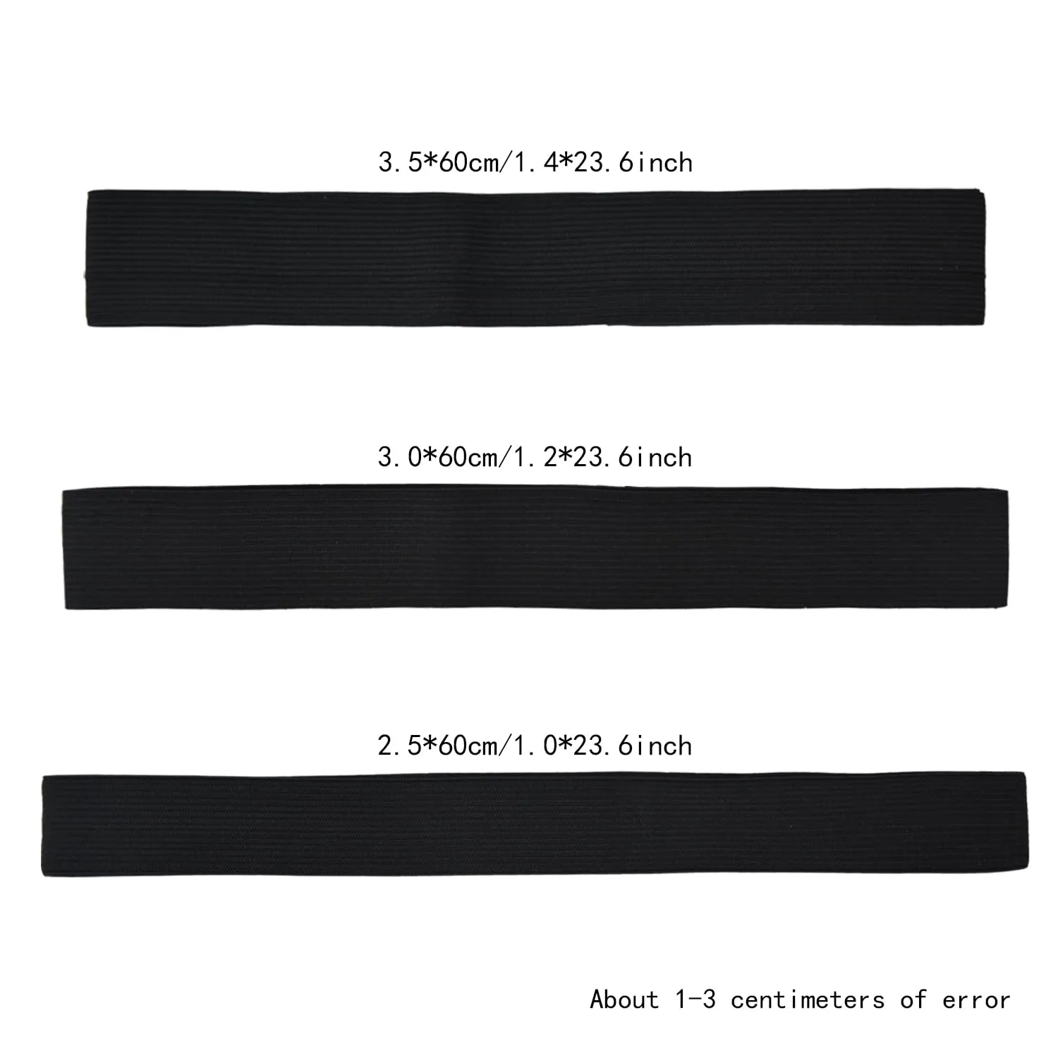 6 Pcs Elastic Band Lace Melting Bands Adjustable Wig Headbands for Lace Frontal Laying (Width 1 Inch)