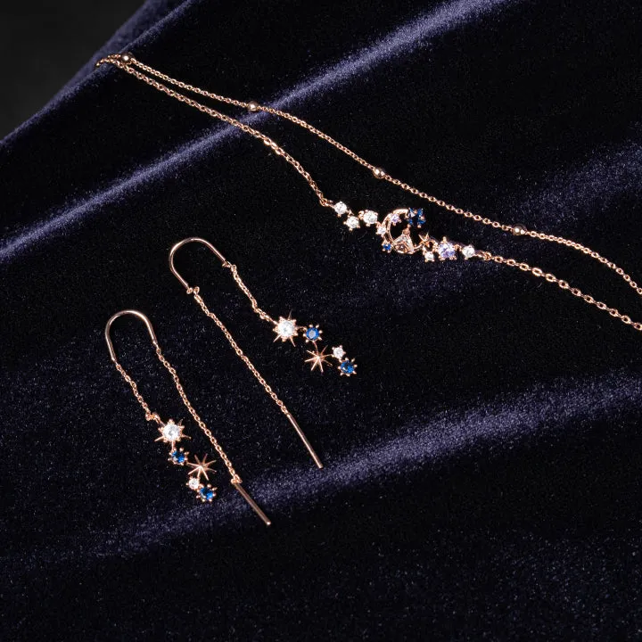 [925 silver] Starlight healing Earrings