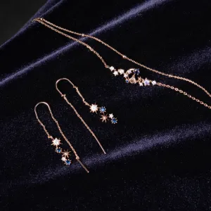 [925 silver] Starlight healing Earrings