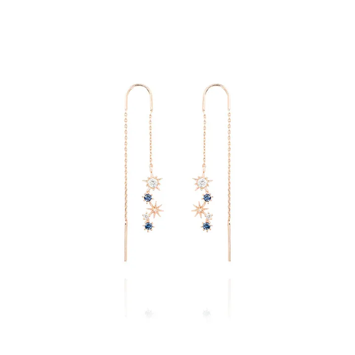 [925 silver] Starlight healing Earrings