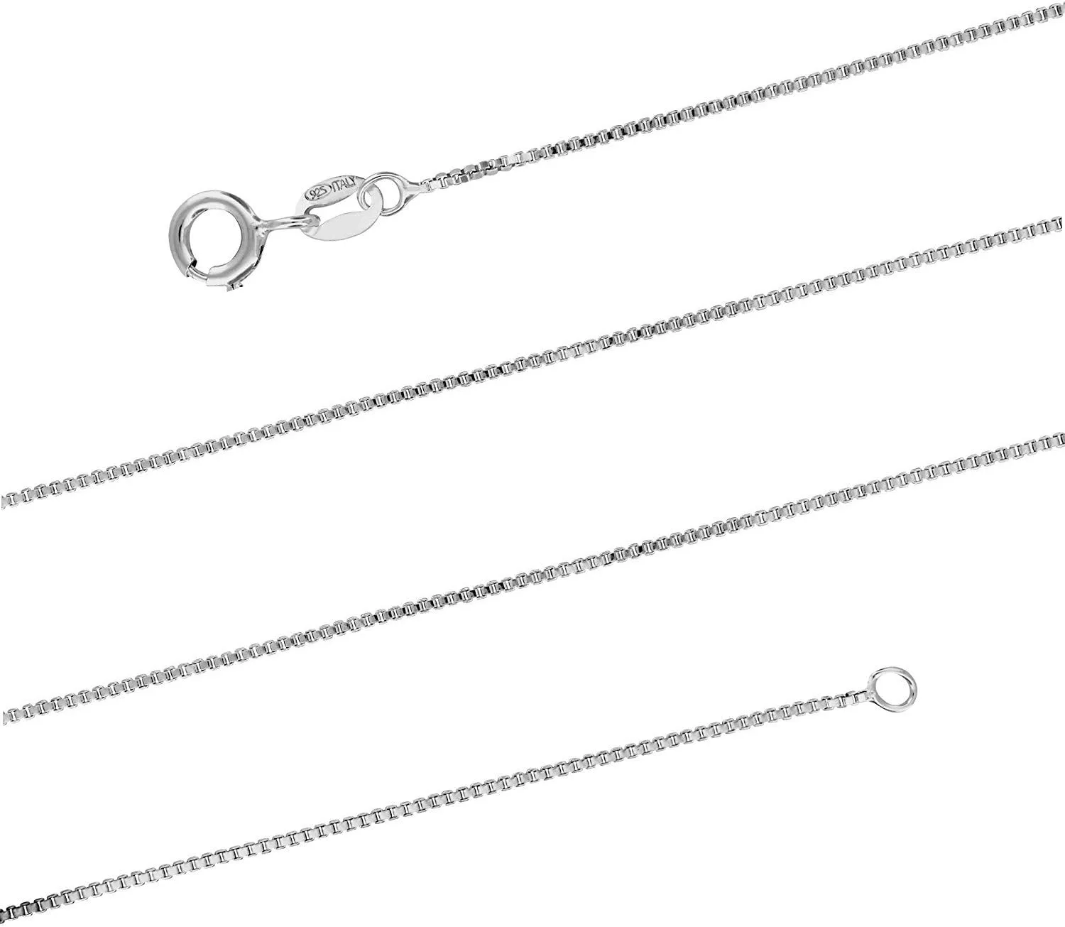 Aloha Jewelry Company 925 Sterling Silver Koa Wood and Abalone Shell Hawaiian Mauka to Makai Fish Hook Necklace Pendant with 18" Box Chain, Nickel Free Hypoallergenic for Sensitive Skin, Gift Box Included