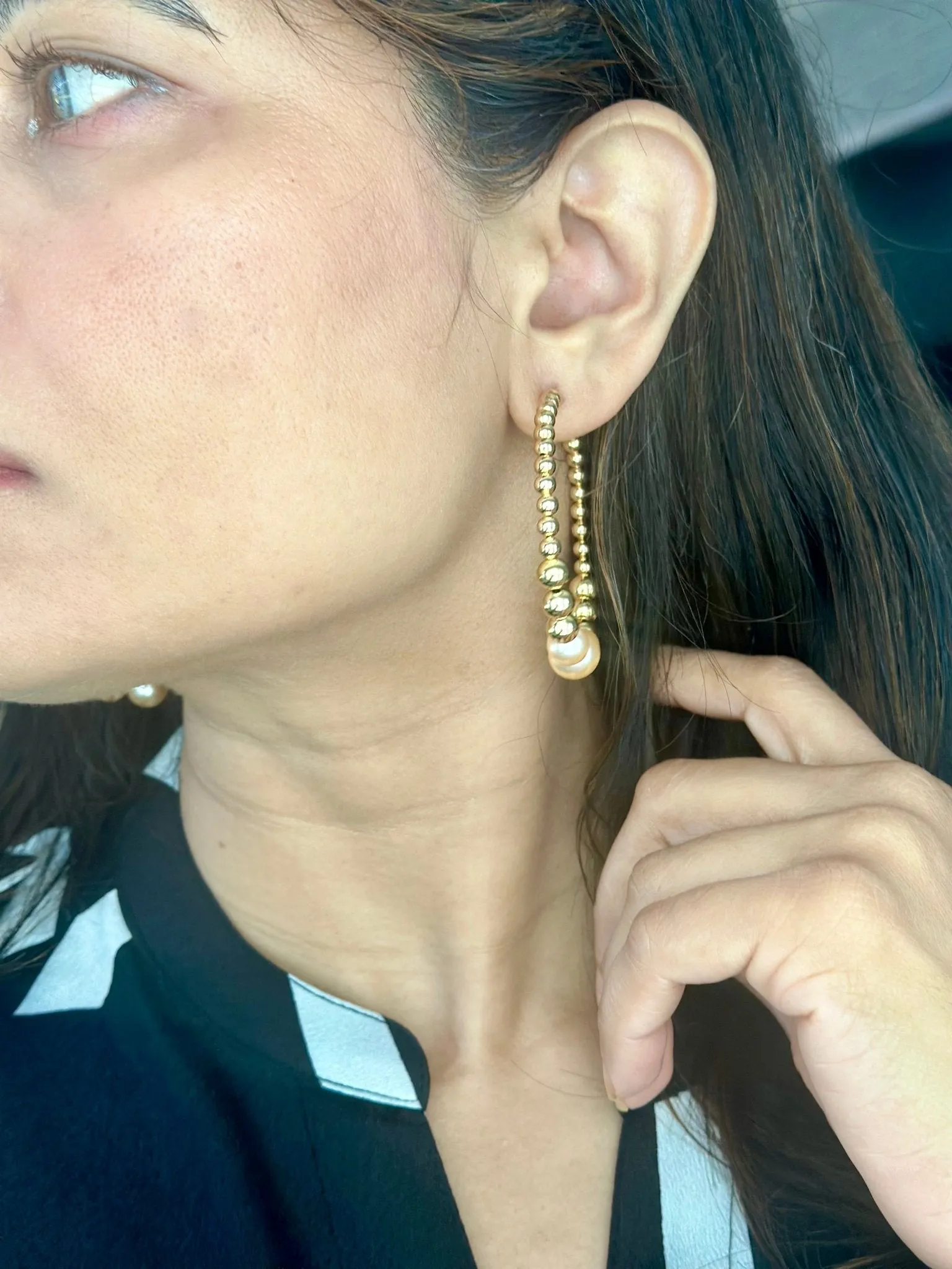 Aura Hoop Earrings