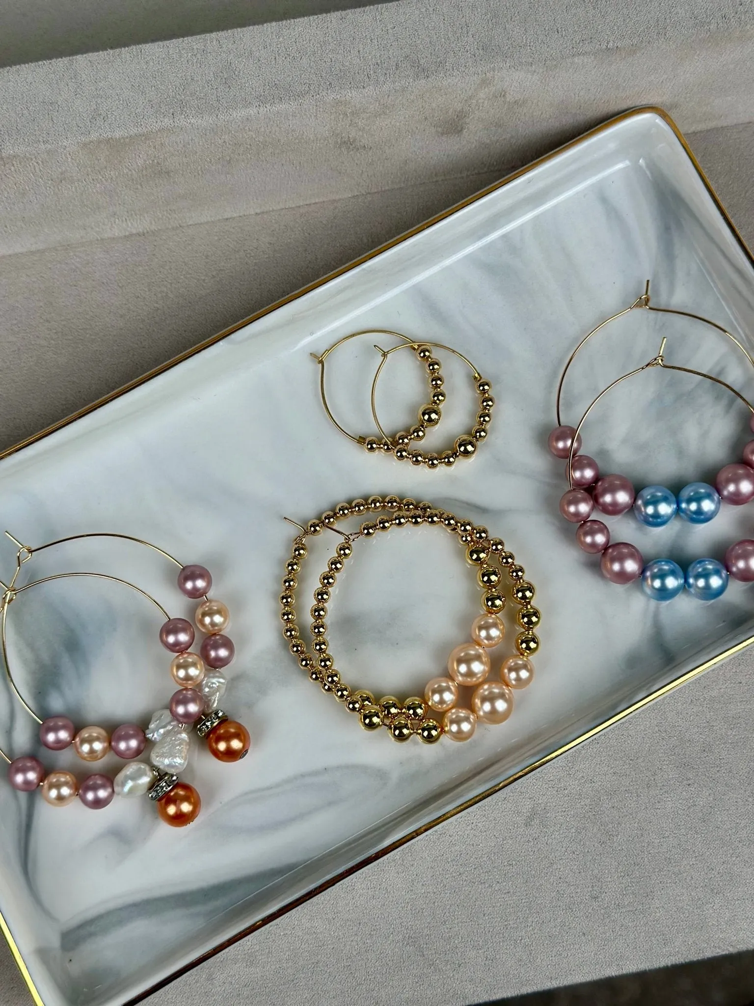 Aura Hoop Earrings