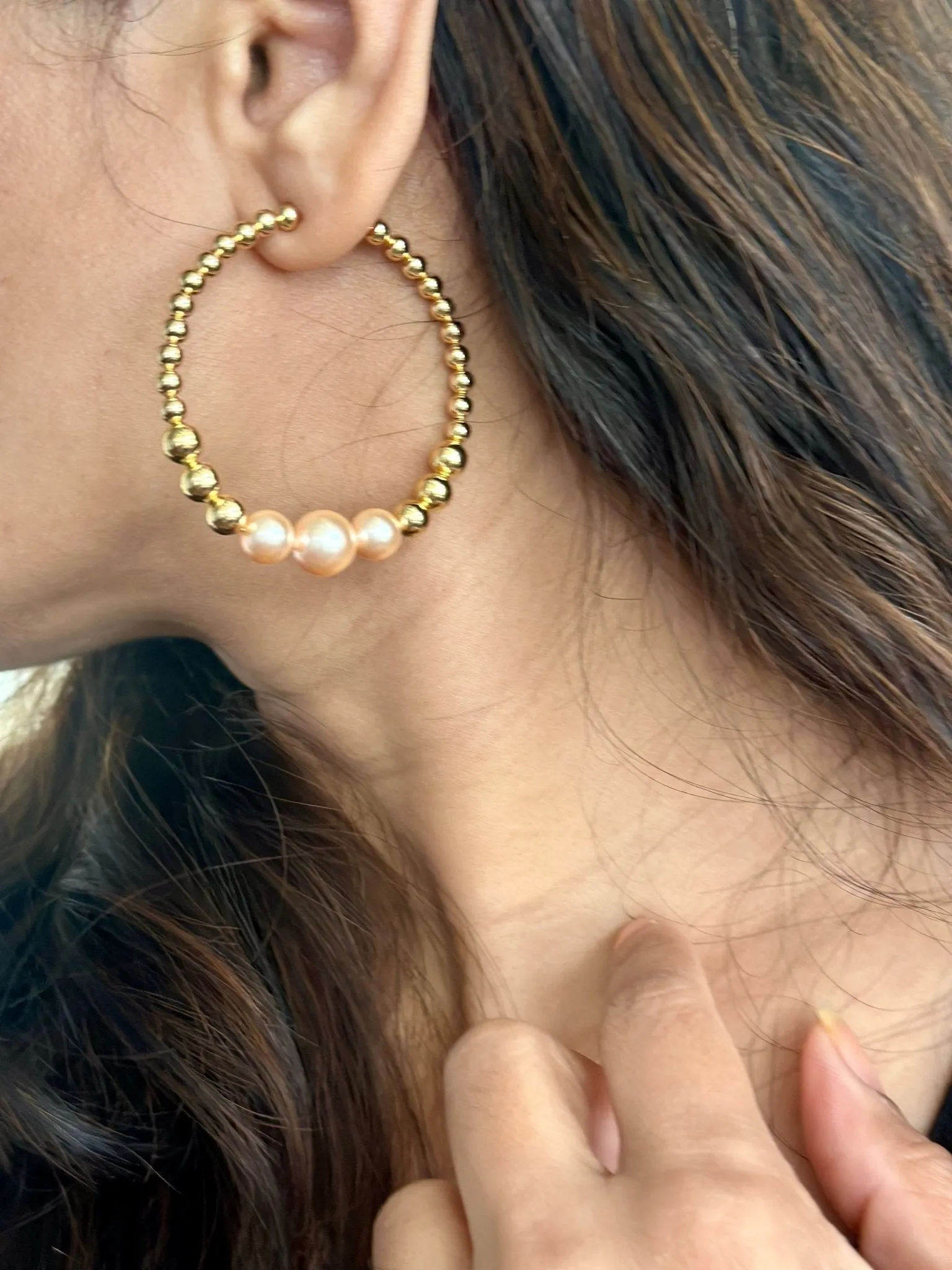 Aura Hoop Earrings