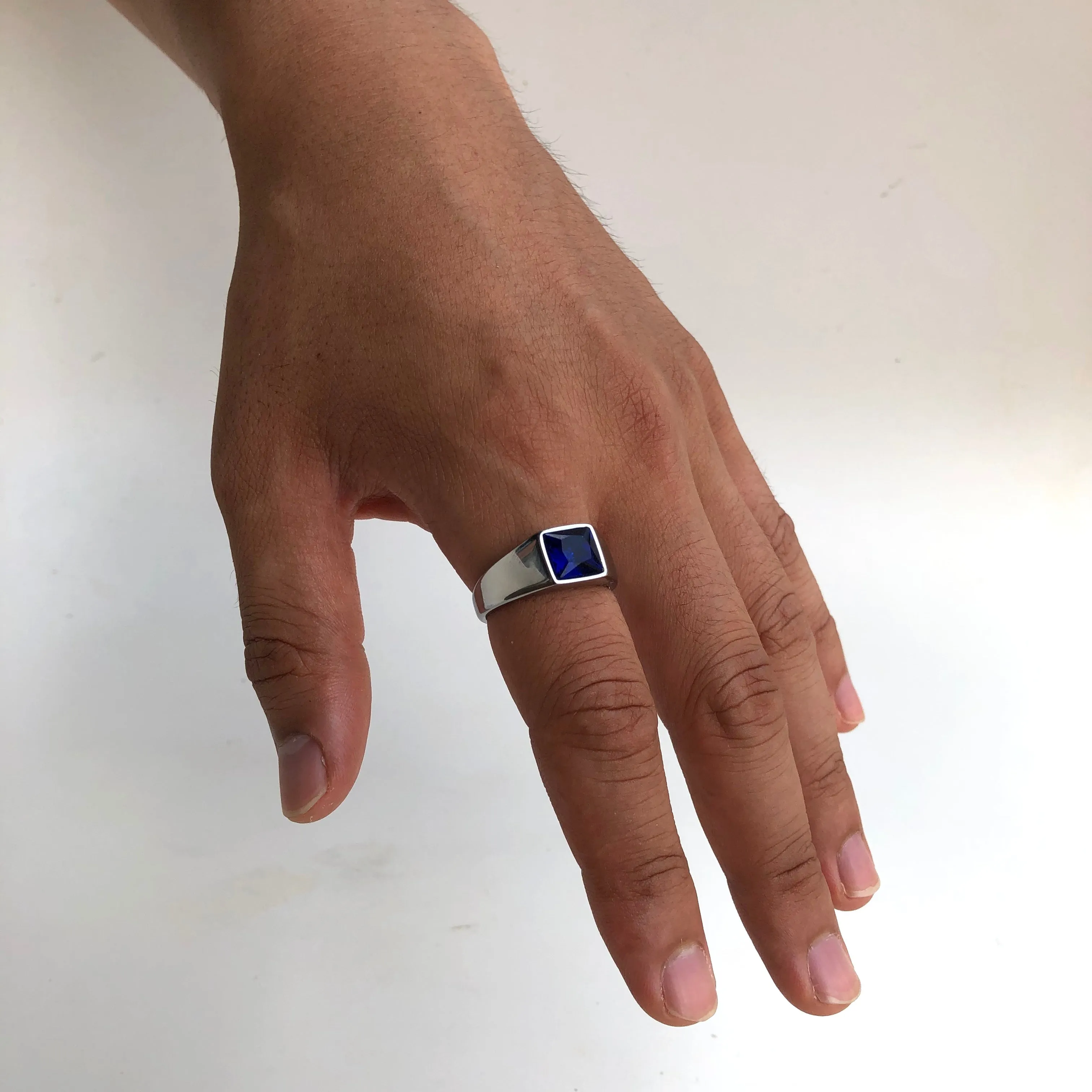 Blue Gemstone Ring