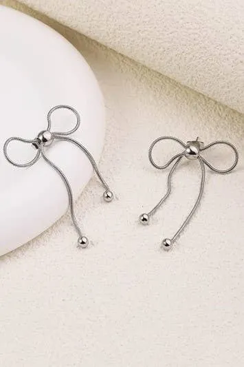 Dangle Bow Earrings