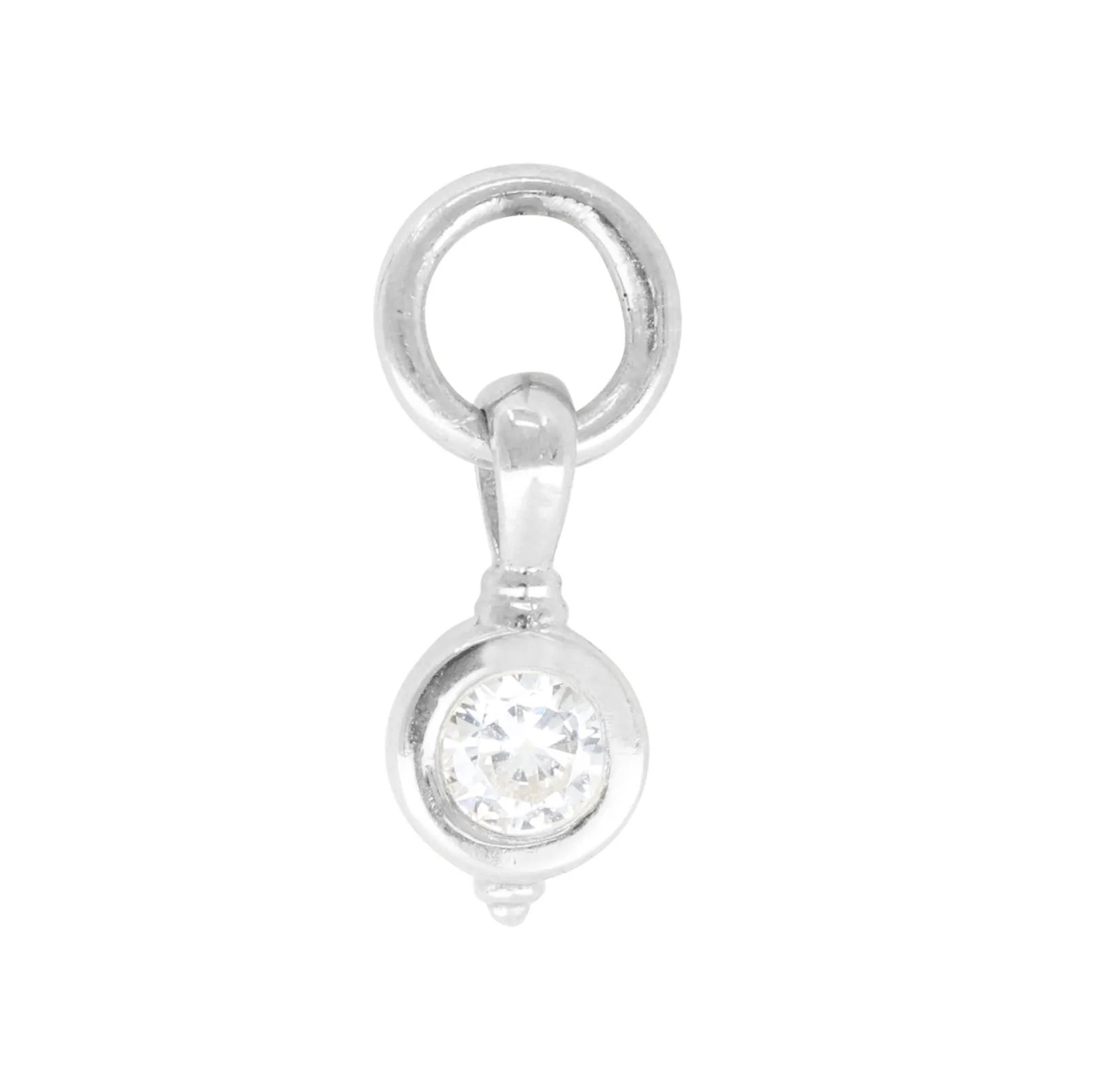Drop Silver Charm