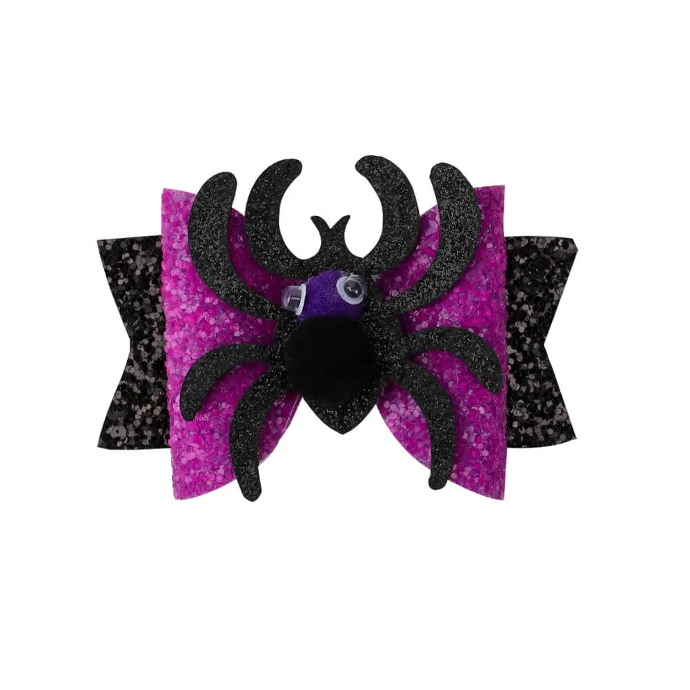 Halloween Purple Hair Clips