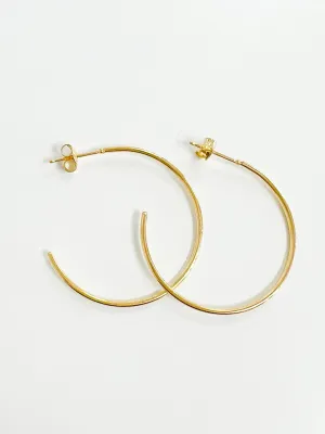 Hannah - Gold Hoop Earrings