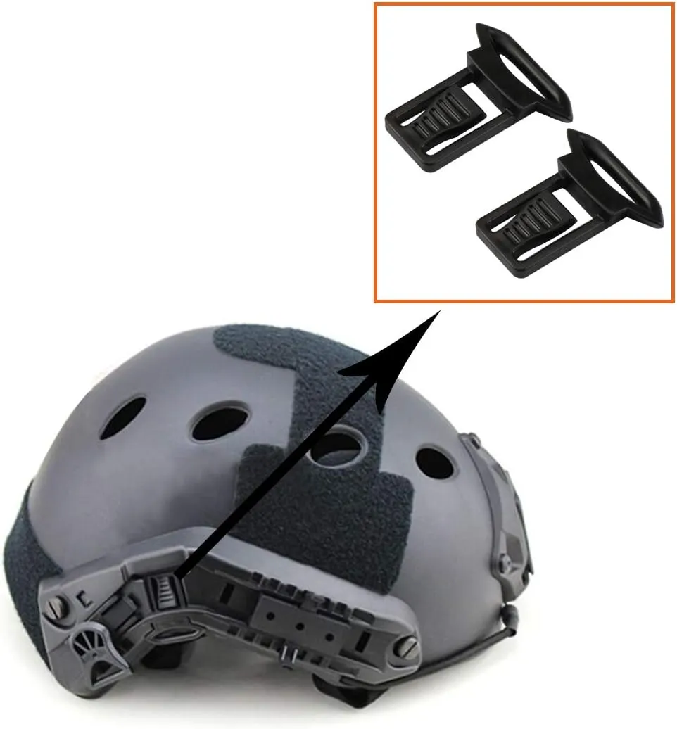 Helmtet Side Rails Quick Release Goggle Clip Airsoft Helmet Accessories for ARC Rail Equipped ACH/MICH/Helmet