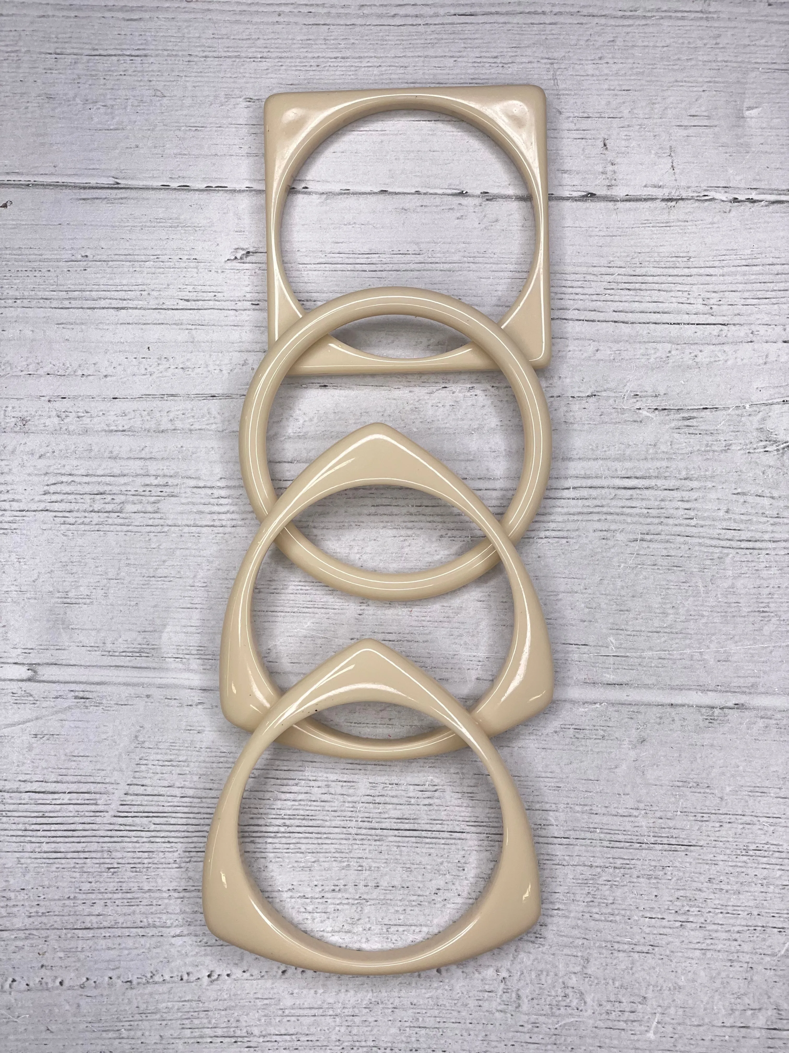 Italian Geometric Bangle Bracelets Alisha D