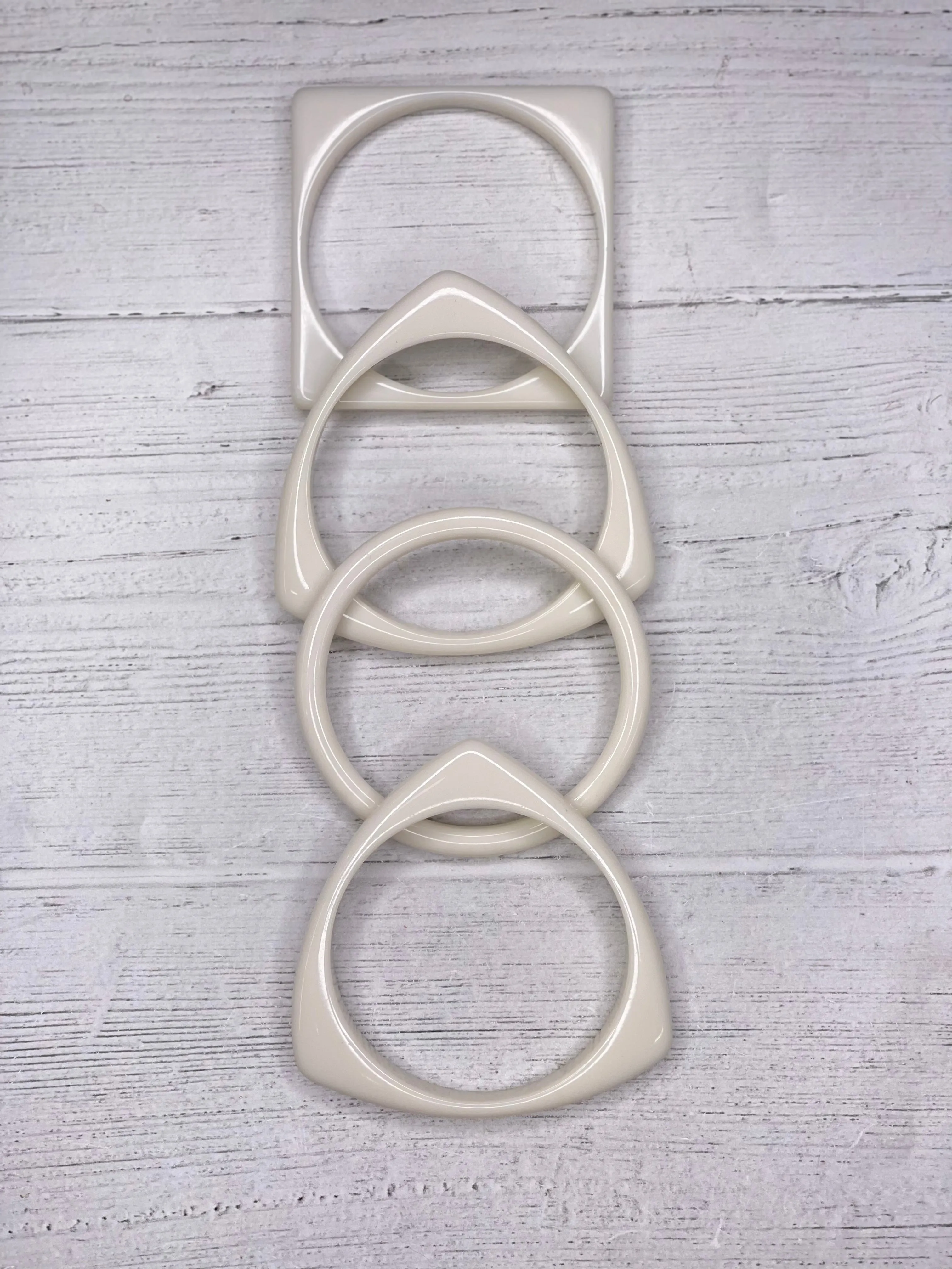 Italian Geometric Bangle Bracelets Alisha D