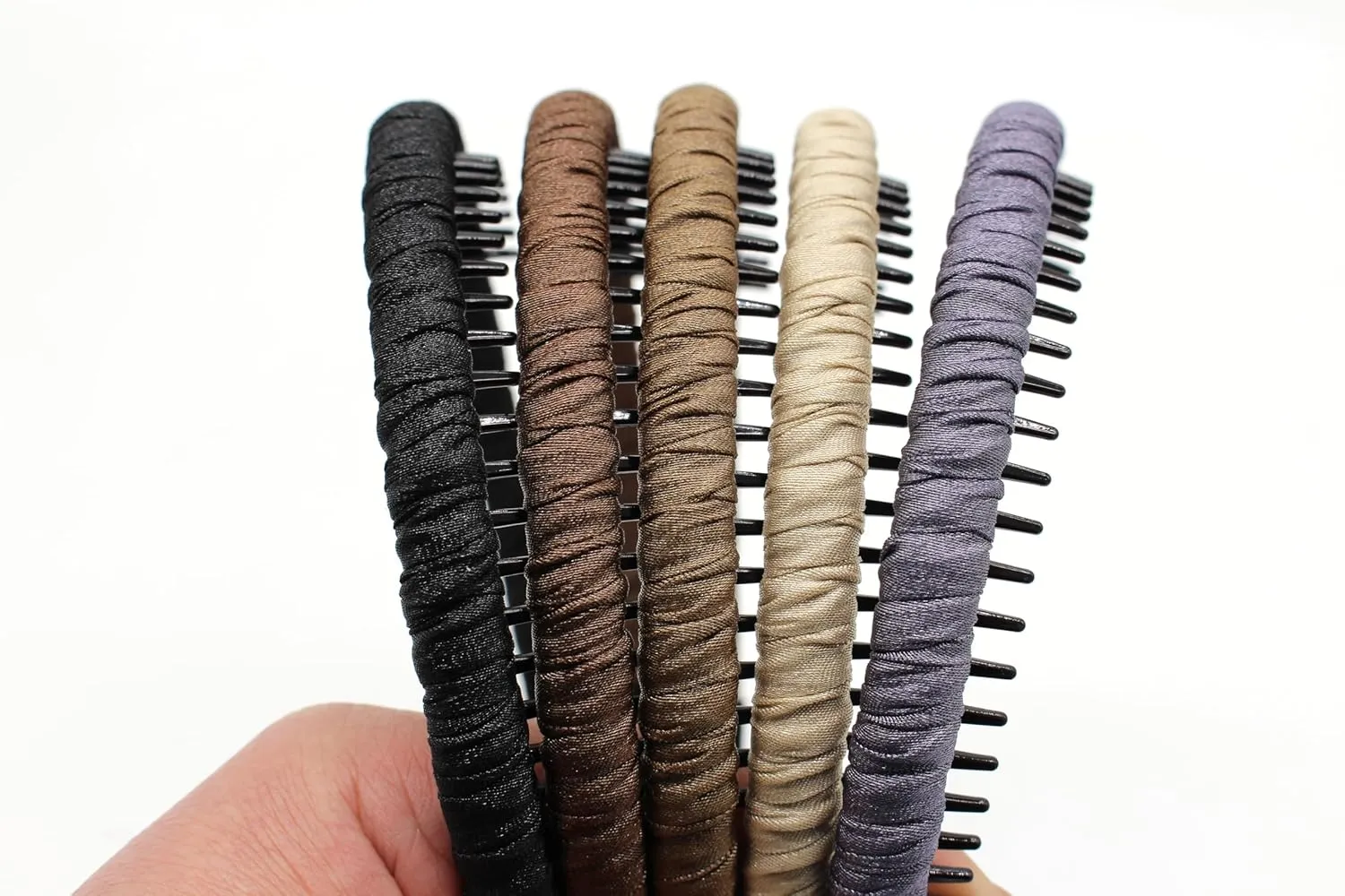 JOBANDFashion Hair Accessories,plastic headbands for women,headband with teeth Suitable Daily Use,Spa,Parties and Yoga(pack of 4)