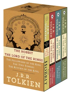 J.R.R. Tolkien 4-Book Boxed Set: The Hobbit and The Lord of the Rings Mass Market Paperback  Box set, September 25, 2012