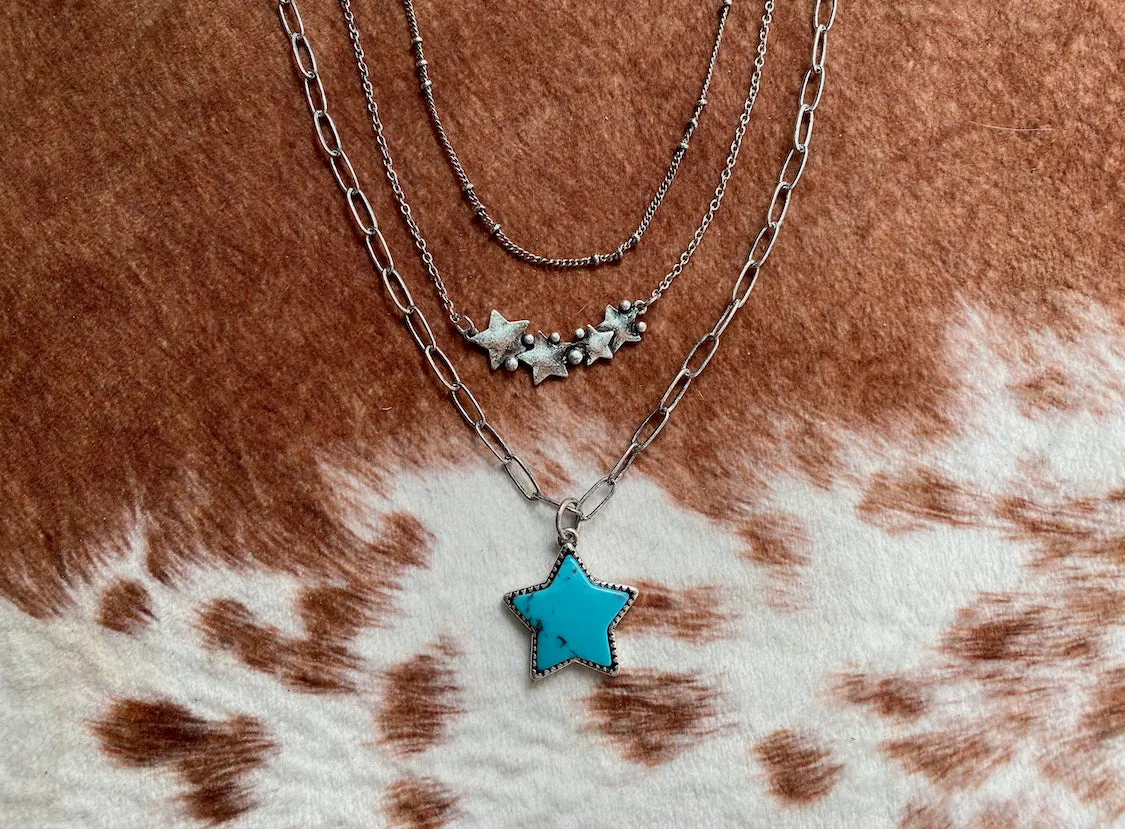 Lone Star Layered Necklace