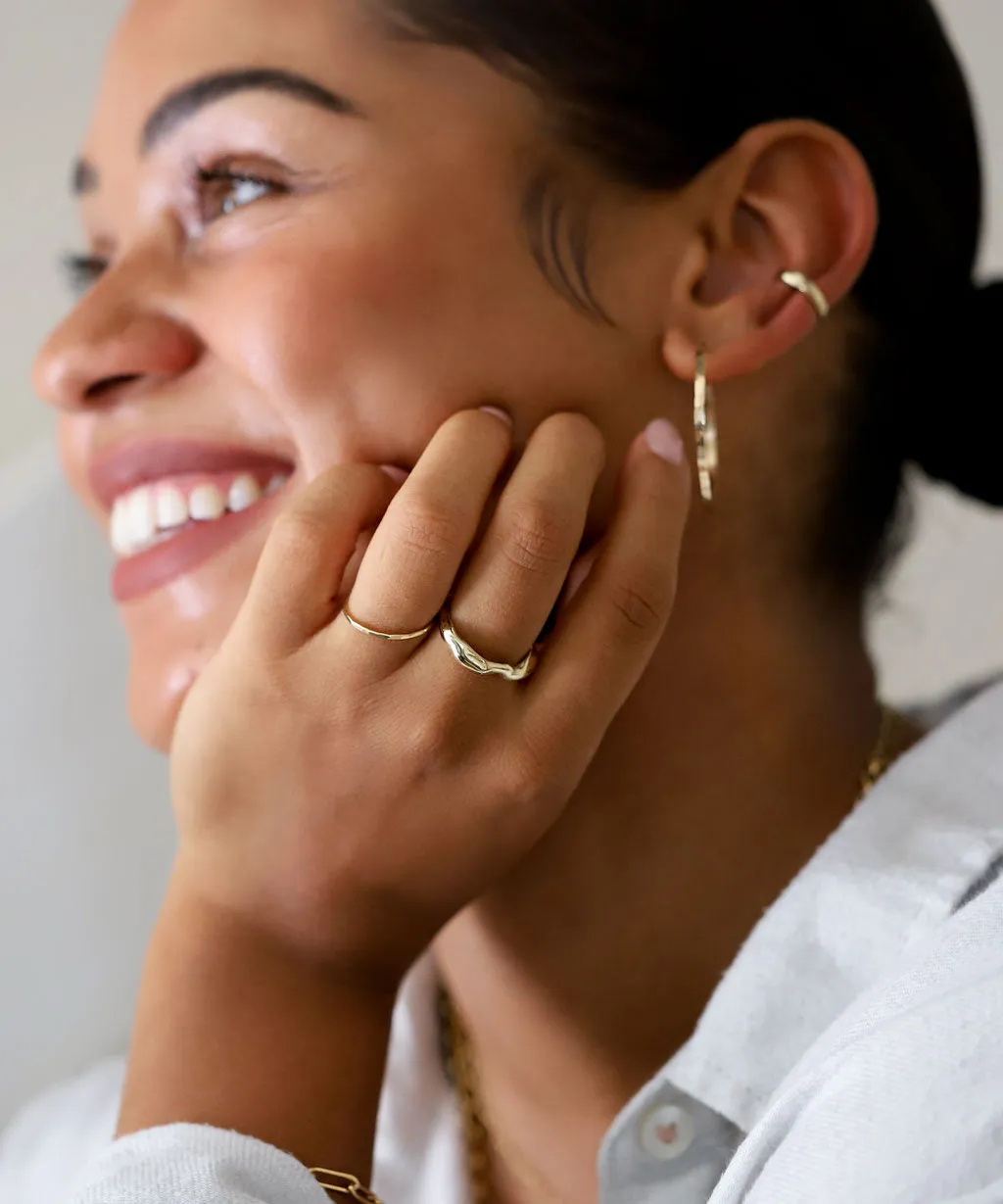 Melt Ring -14k Gold