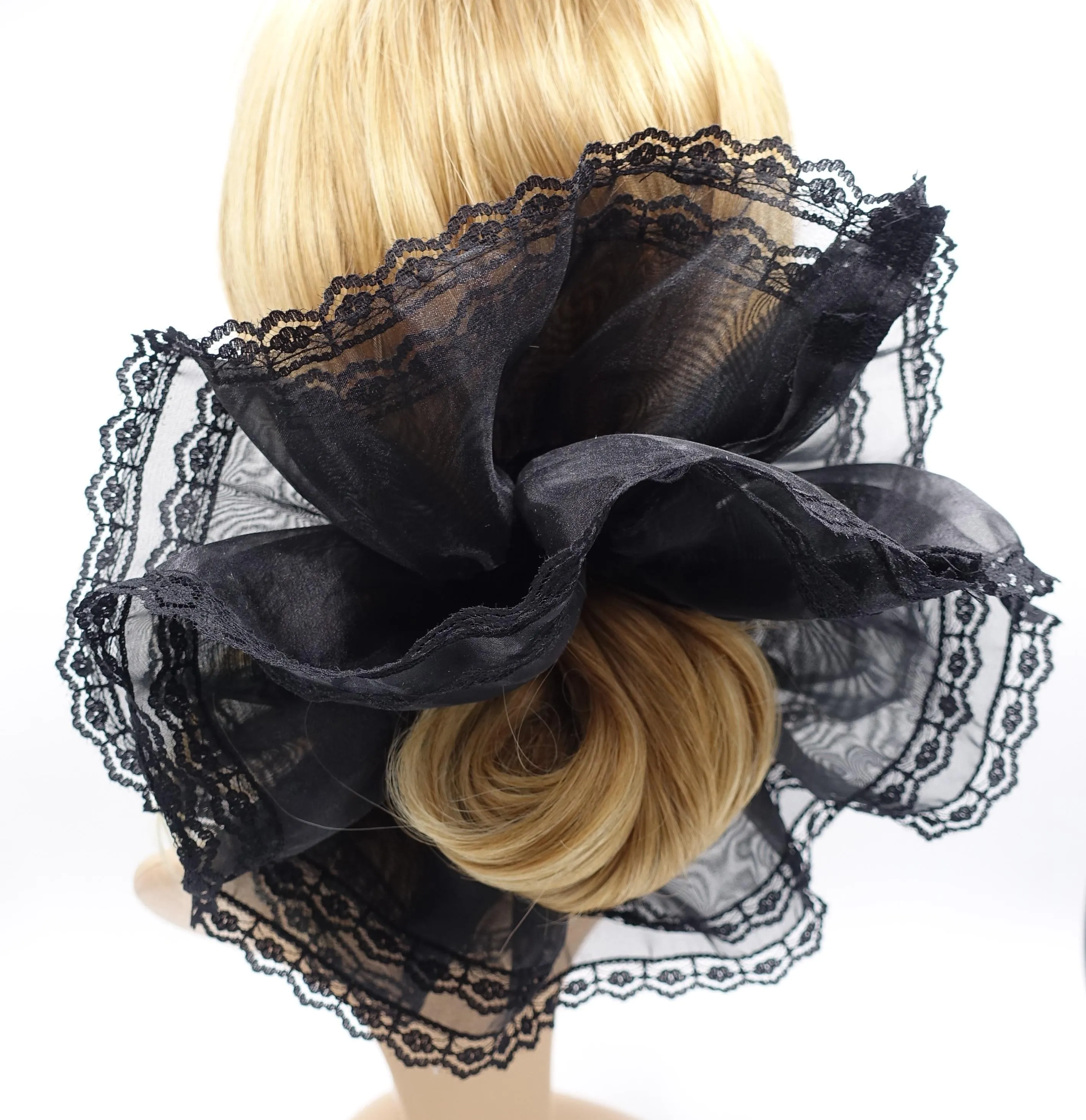 organza Extravagant Scrunchies, event scrunchies, cosplay scrunchies, special event scrunchies for women