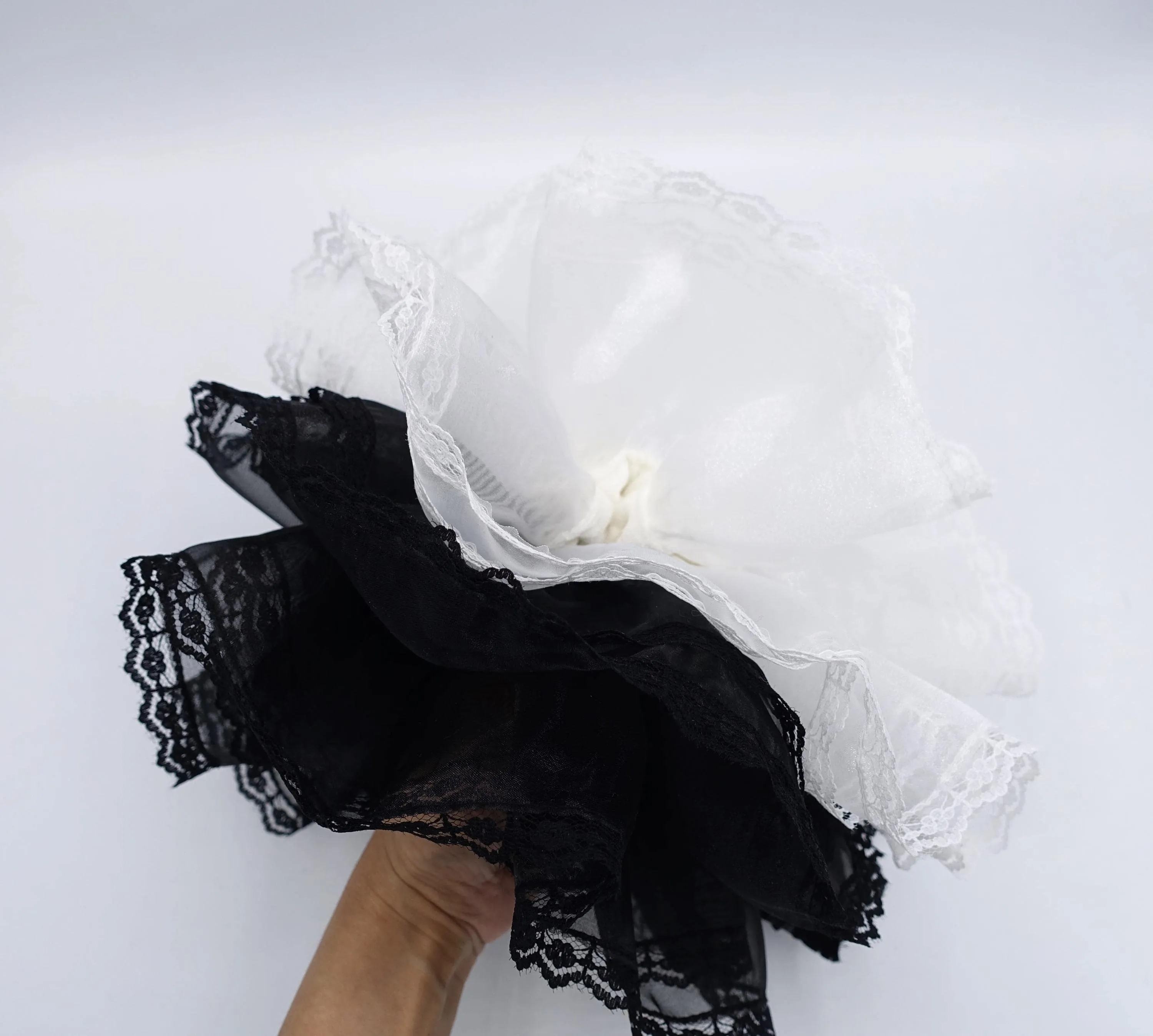 organza Extravagant Scrunchies, event scrunchies, cosplay scrunchies, special event scrunchies for women