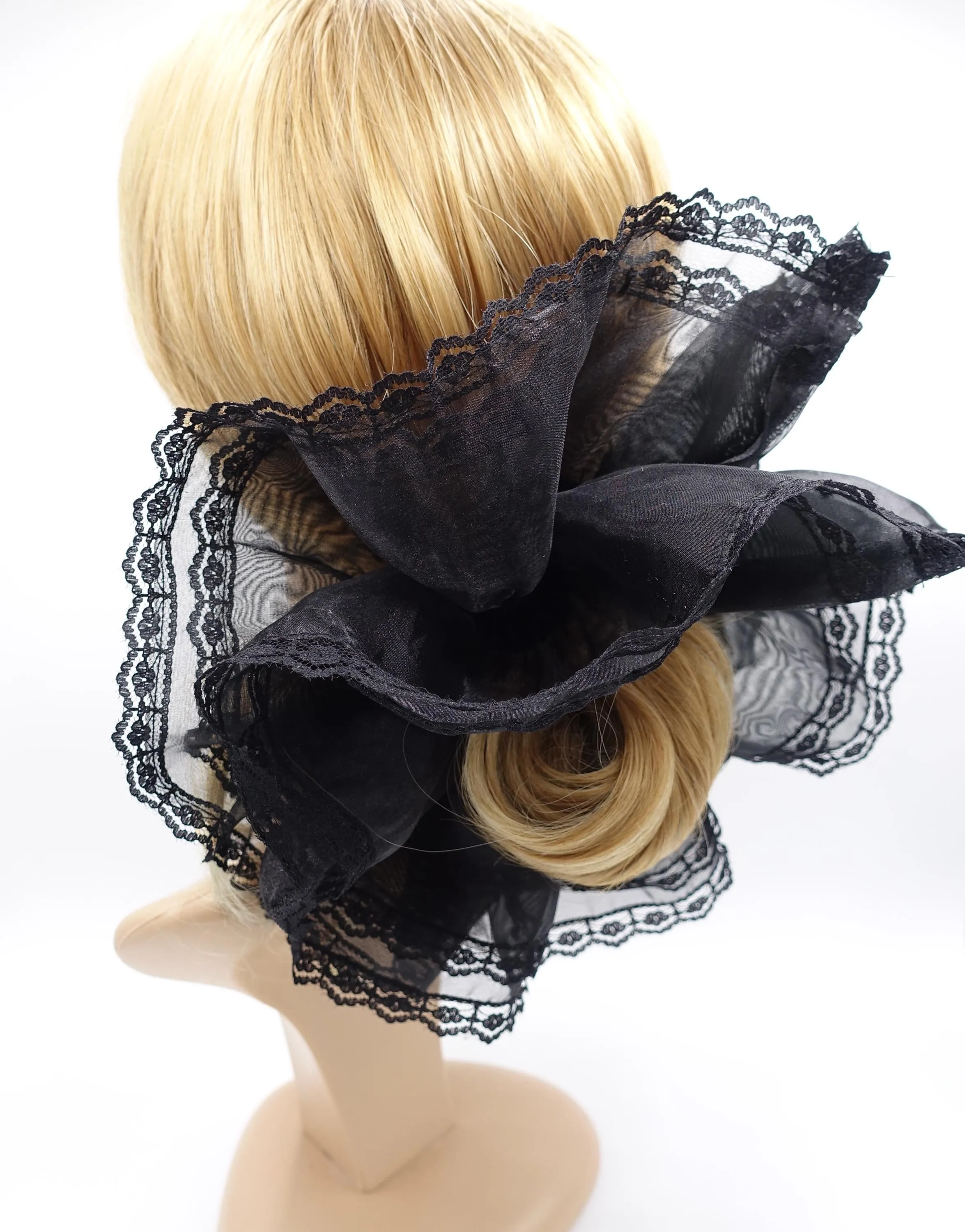 organza Extravagant Scrunchies, event scrunchies, cosplay scrunchies, special event scrunchies for women