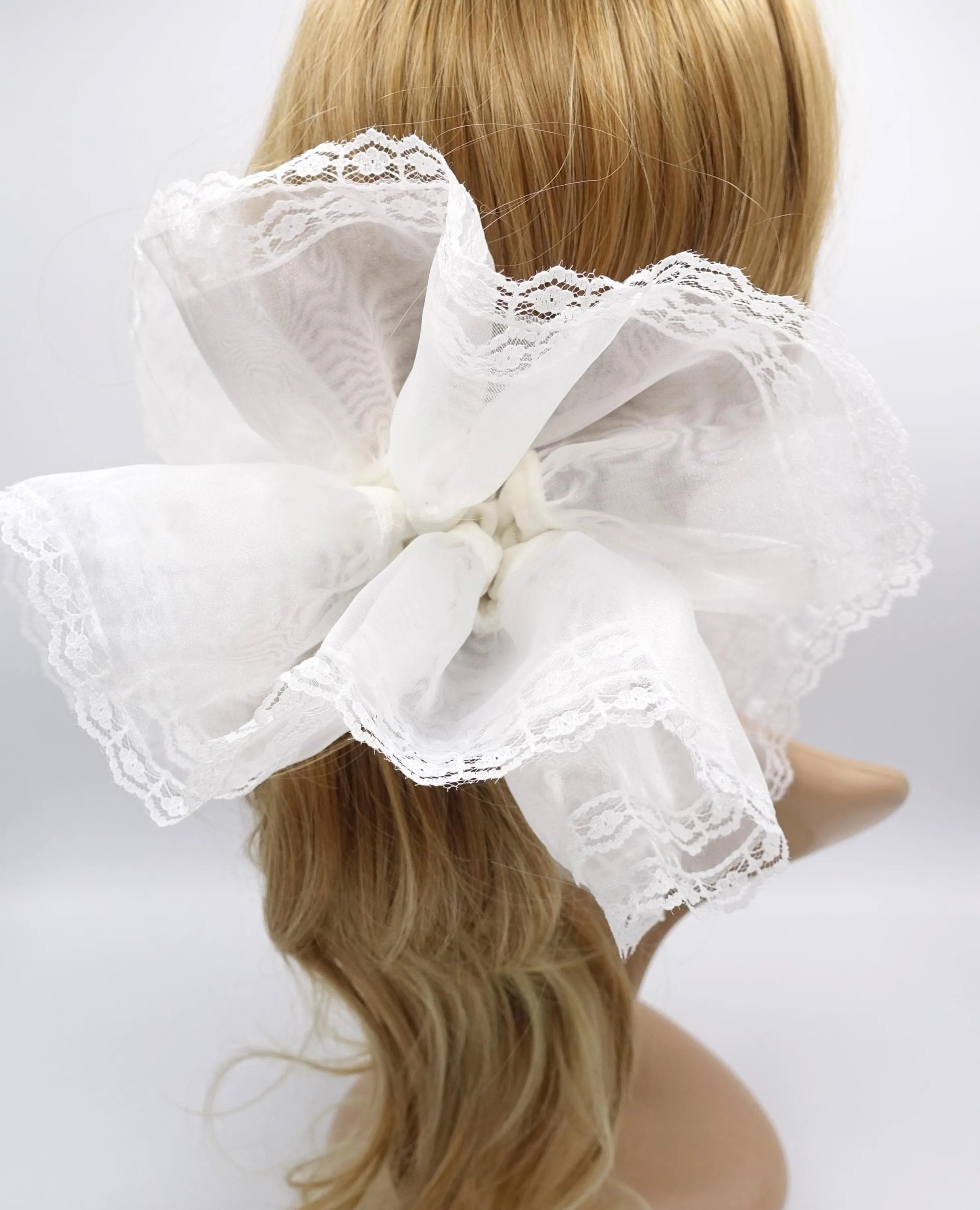 organza Extravagant Scrunchies, event scrunchies, cosplay scrunchies, special event scrunchies for women