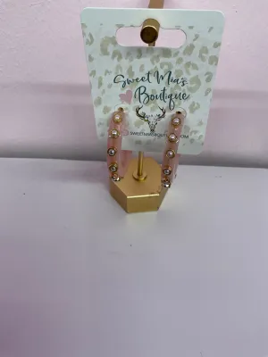 Pearl Hook Earrings