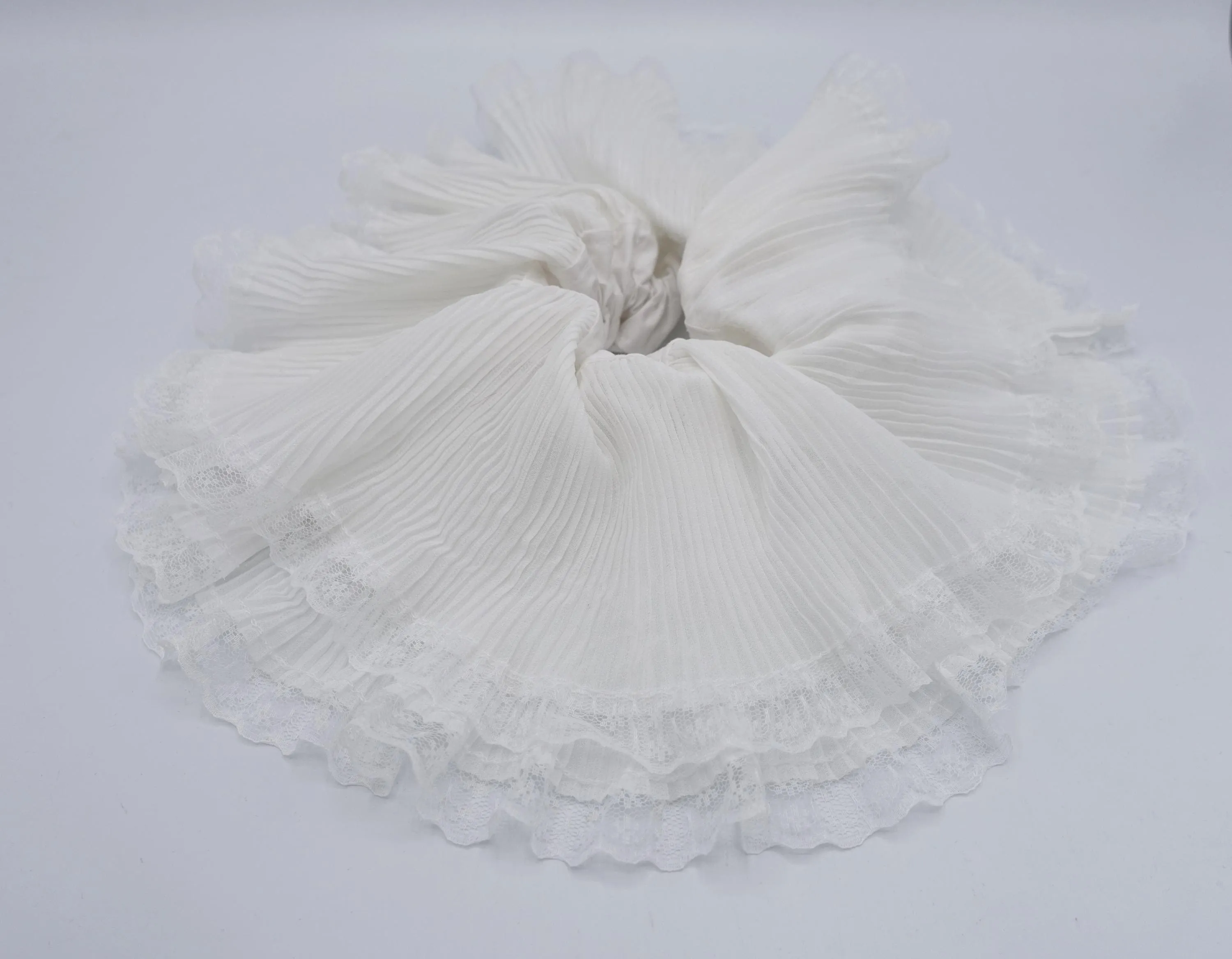 skirt oversized Scrunchies, pleated scrunchies, event scrunchies, cosplay scrunchies, special event scrunchies for women