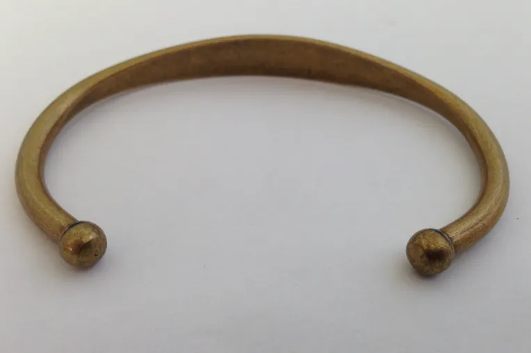 Solid Brass cuff, made in USA, sold by each