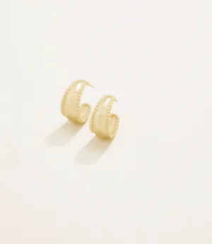 Spartina Milly Hoop Earrings Gold