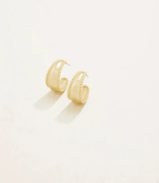 Spartina Milly Hoop Earrings Gold