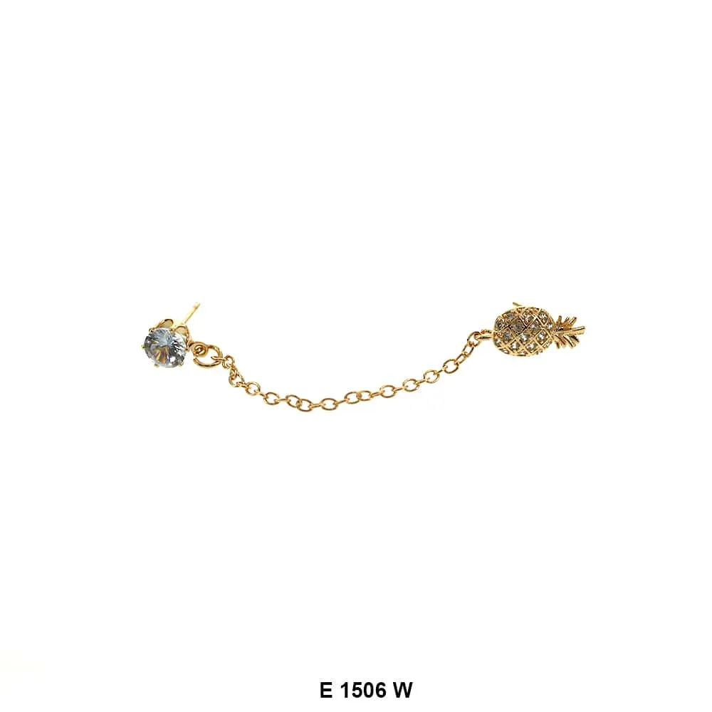 Stud Earring With Stud Earring Set E 1506 W