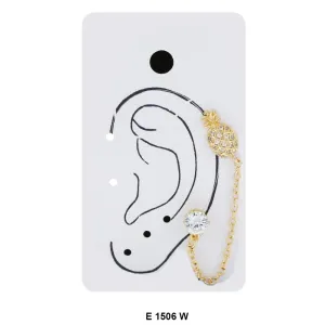 Stud Earring With Stud Earring Set E 1506 W