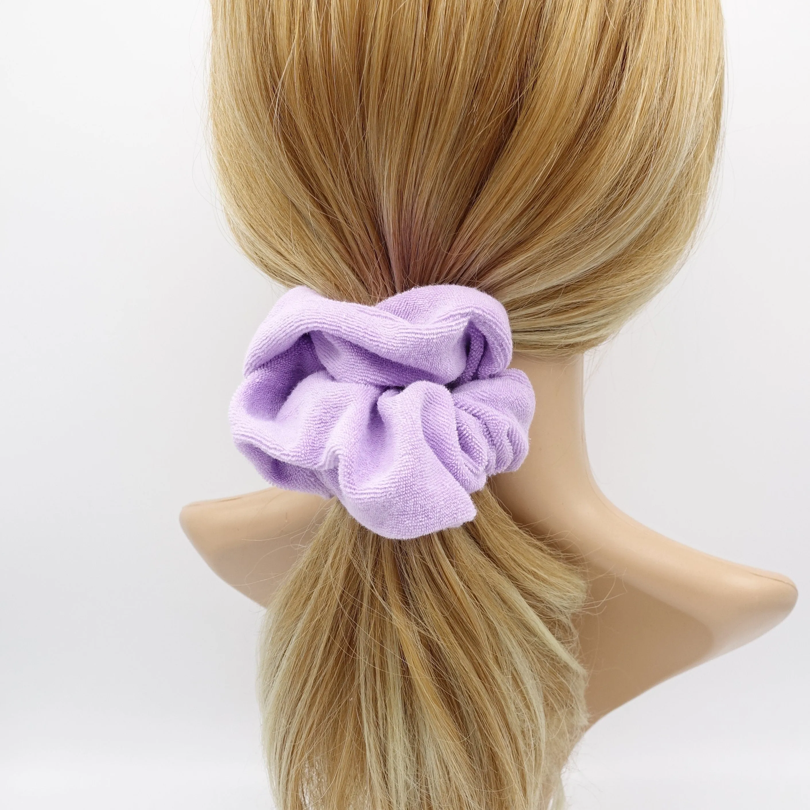 terry scrunchies, daily scrunchies, hair tie shop for women