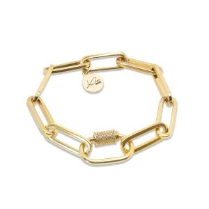 Throwback Link Charm Bracelet