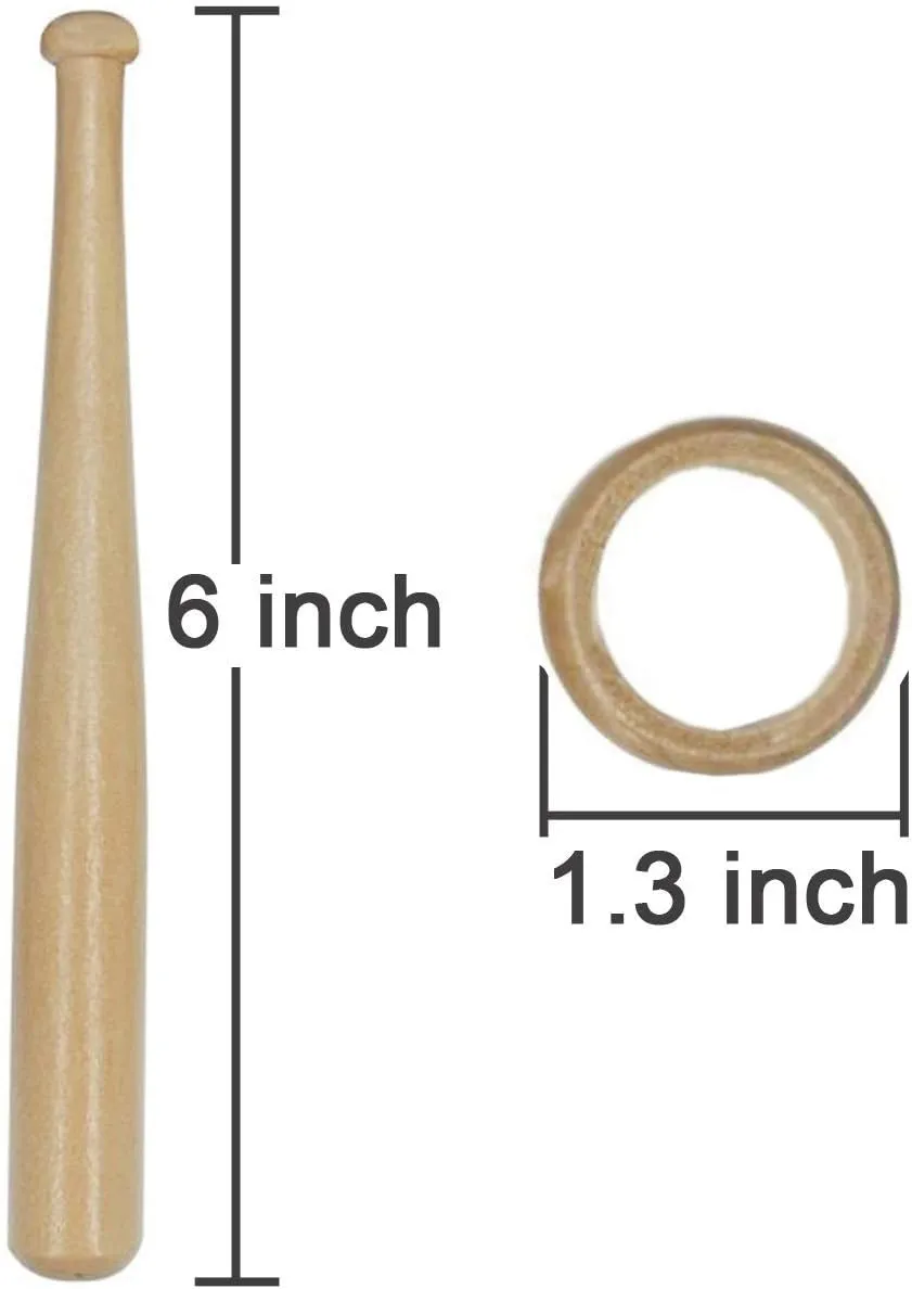 TIHOOD Baseball Stand Baseball Stand Holder Wooden Base Ball Stand Display Holder