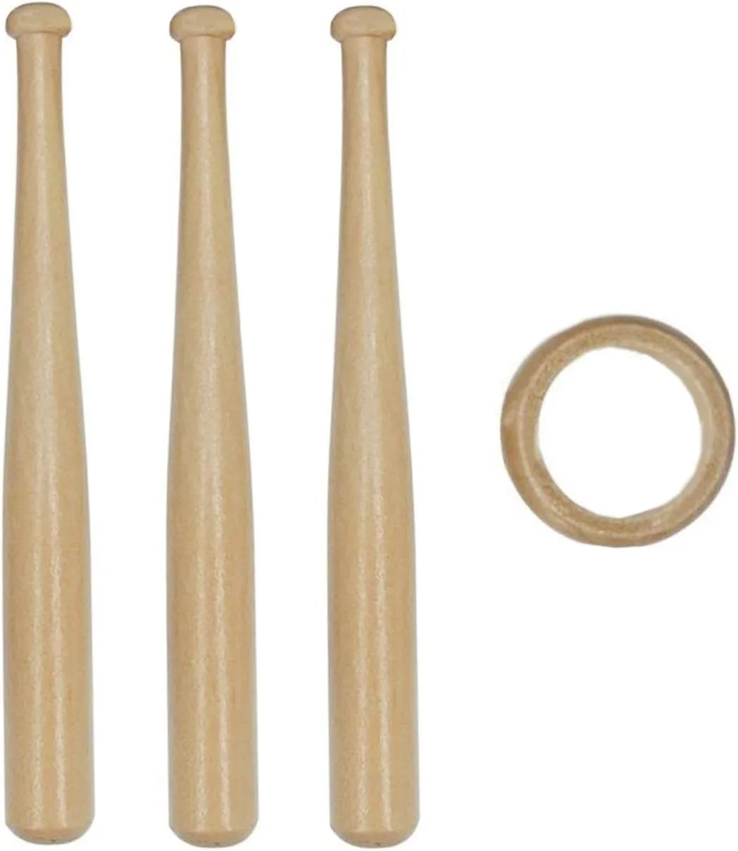 TIHOOD Baseball Stand Baseball Stand Holder Wooden Base Ball Stand Display Holder