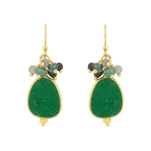 Willow Malachite Earrings